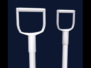 shovel 1 plus 1 pbr game ready 3D Model