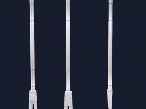 halligan bar 1 plus 1 pbr game ready 3D 模型