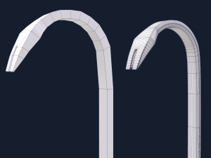 crowbar 1 plus 1 pbr game ready 3D Model