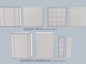 first aid pbr pack 1 plus 1 3D-Modell