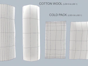 first aid pbr pack 1 plus 1 3D Model
