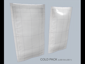 cold hot packs game ready 3D मॉडल