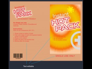 cold hot packs game ready 3D मॉडल