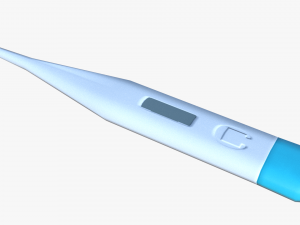 thermometer pbr low poly 3D Model