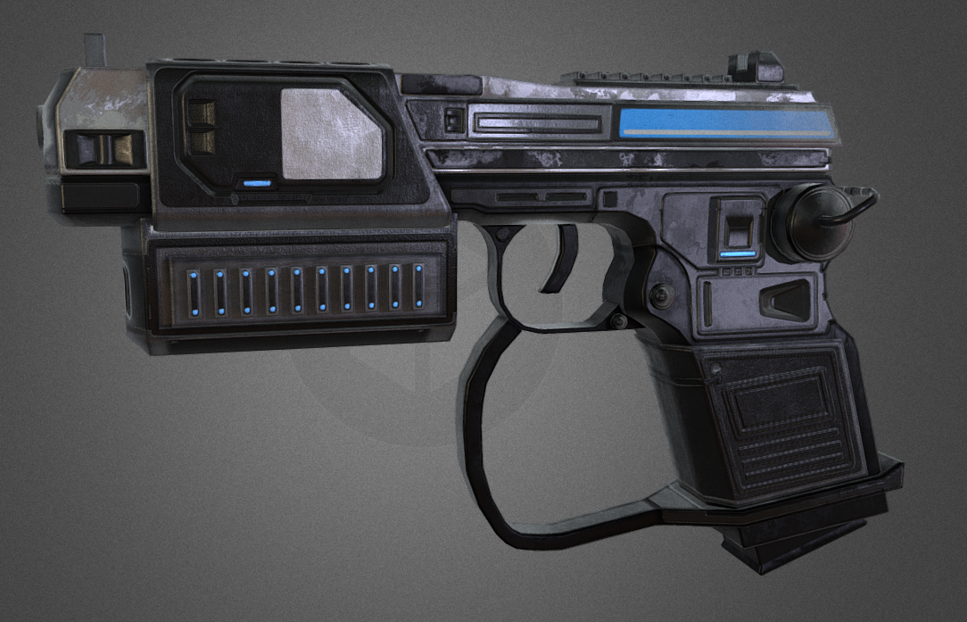 Pistol 3d model