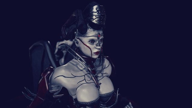 succubus 3D Model .c4d .max .obj .3ds .fbx .stl .blend 