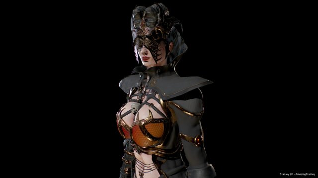 dark mage Modelo 3D .c4d .max .obj .3ds .fbx .stl .blend 