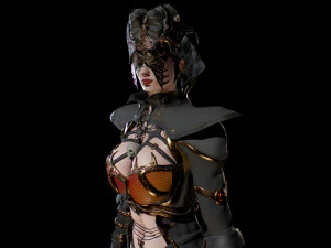 темный маг 3D Модель