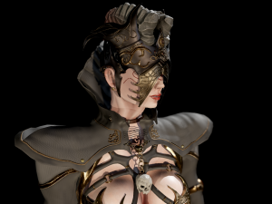 dark mage Modelo 3D