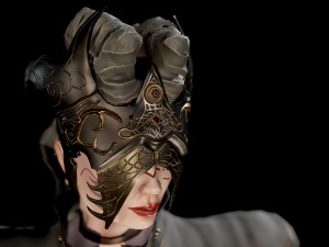 dark mage Modelo 3D