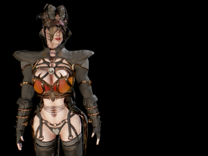 dark mage Modelo 3D