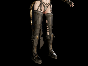 dark mage Modelo 3D