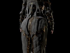 dark mage Modelo 3D