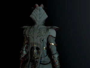 dark mage 3D Model