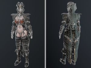 dark mage Modelo 3D