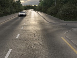universal asphalt 3D Model