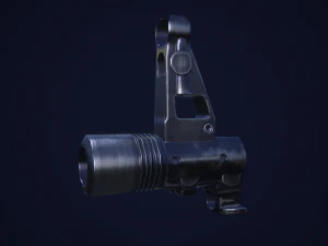 мушка гвинтівки 3D Модель