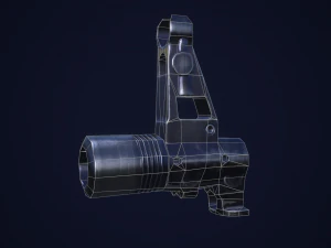 muszka karabinu Model 3D