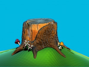 stump Modelo 3D