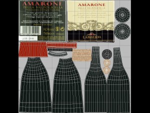 wine bottle Modelo 3D