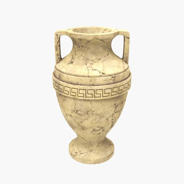 amphora 3D Model .c4d .max .obj .3ds .fbx .stl .blend 