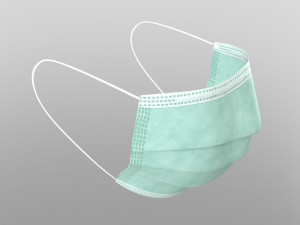 3d medical masks - 7 colors 3D 모델