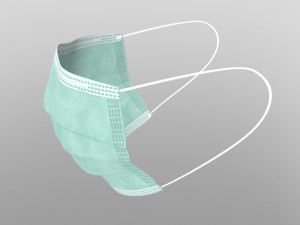 3d medical masks - 7 colors 3D 모델