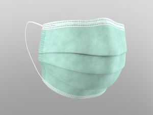 3d medical masks - 7 colors 3D 모델