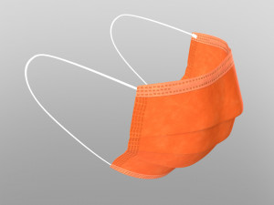 3d medical masks - 7 colors 3D 모델
