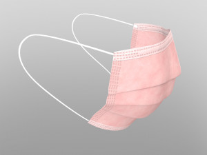 3d medical masks - 7 colors 3D 모델