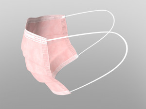 3d medical masks - 7 colors 3D 모델
