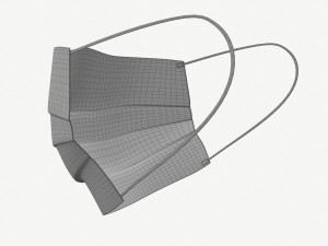 3d medical masks - 7 colors 3D 모델