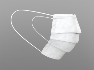 3d medical masks - 7 colors 3D 모델