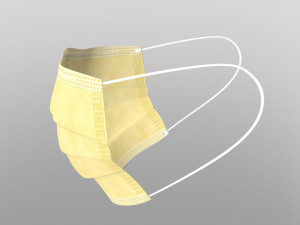 3d medical masks - 7 colors 3D 모델