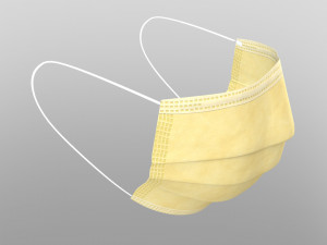 3d medical masks - 7 colors 3D 모델