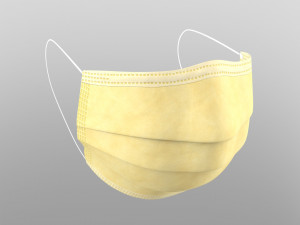 3d medical masks - 7 colors 3D 모델