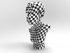 woman bust 3D Model