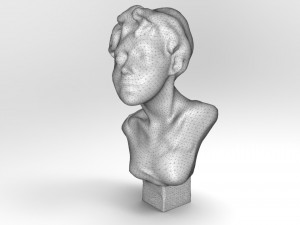 woman bust 3D Model