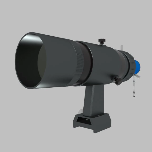 orion 50mm guider qhy5liic 3D Model .c4d .max .obj .3ds .fbx .stl .blend