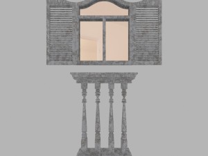 fake window Model 3D