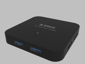 orico usb hub Model 3D