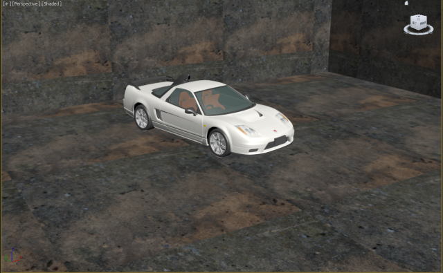 honda nsx 3D 模型 .c4d .max .obj .3ds .fbx .stl .blend 