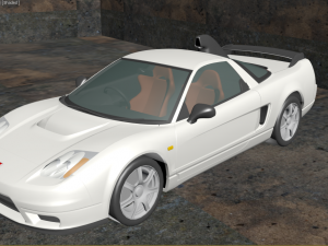honda nsx 3D 模型