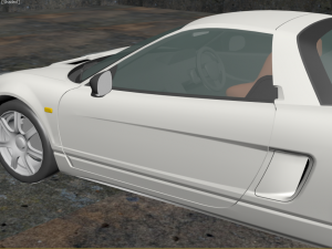 honda nsx 3D 模型