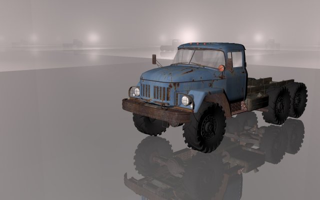 zil103 3D 模型 .c4d .max .obj .3ds .fbx .stl .blend 