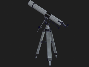 telescope 3D 模型
