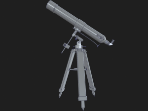 telescope 3D 模型