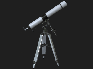telescope 3D Model