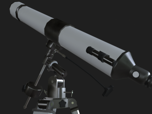 telescope 3D 模型