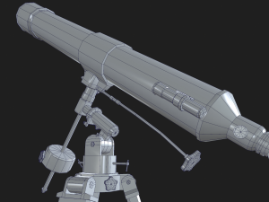 telescope 3D 模型